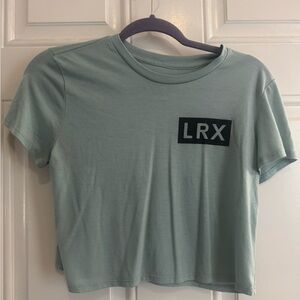 LRX Light Blue Crop Top